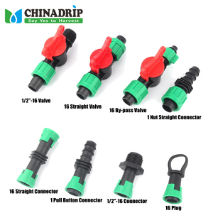 Système d'irrigation <span class=keywords><strong>goutte</strong></span>-<span class=keywords><strong>à</strong></span>-<span class=keywords><strong>goutte</strong></span>, bande d'égouttage étanche, raccords d'écrou de verrouillage, système de tuyaux - Product Image 5