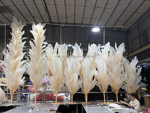 SMOOTH, decoración elegante de boda, artículos de mesa de gasa, accesorios de ajuste de escena Floral, decoración de paisaje de escenario, centro de mesa de boda - Product Image 3