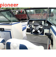 Bateau de pêche de luxe en fibre de verre de 50 pieds Yacht de sport en fibre de verre à grande vitesse avec moteur hors-bord disponible à la vente