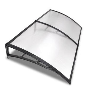 Auvents en aluminium transparents pour pièces de PC DIY, protection contre la pluie, porte, 4x4 - Product Image 6