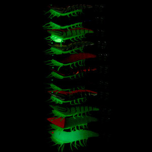 Atacado SJ026 12cm 20g 3.5 # Água salgada Luminosa Camarão Forma Iscas Squid Jig Iscas de pesca com pés macios - Product Image 4