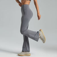 En gros Legging de yoga Ultra Sculpt uni, taille haute cintrée, effet froncé push-up fessier, contrôle du ventre, poches, séchage rapide et respirant