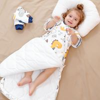 Sac de couchage pour enfants 3,5 Tog en coton biologique, différentes tailles, de la naissance à 4 ans