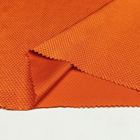 Precio de fábrica 84% poliéster 16% Spandex Anti-olor Tricot Dot tejido de punto de malla elástica para uniforme de fútbol