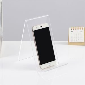 Présentoir acrylique transparent porte-album photo produit présentoir échantillon étagère produit incliné pendule table - Product Image 2