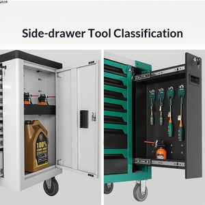 Multi-function Heavy Duty Steel Auto Repair Car Hardware Maintenance <b>Trolley</b> Workshop Tool Cart <b>Portable</b> - Product Image 5