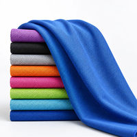 Serviette rafraîchissante instantanée personnalisable avec logo pour la gym et la course, en tissu respirant ajouré, séchage rapide, réutilisable, pour le cou