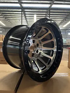 DX226 New Design Factory Concave 15x10Inch 6x139.7 5x127 Car Wheels For Offroad Pickup