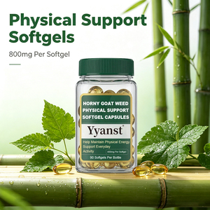 Capsules de soutien physique en gélules souples – Complément à base de plantes Horny Goat Weed – Mélange d'herbes pour aider à maintenir l'énergie quotidienne et l'activité des hommes actifs – OEM - Product Image 5