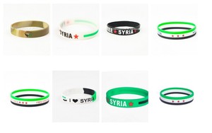 Bracelet drapeau syrien, bracelet Syrie libre - Product Image 4