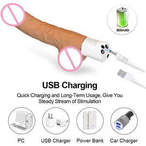 Exemple de modèles de dildos automatiques pour femmes, vibrateurs et jouets à ventouse pour l'orgasme des adultes - Product Image 5