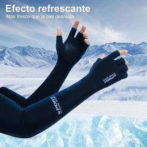 Mangas Protectoras para Ciclismo de Verano, Transpirables, de Poliéster, Anti-UV, Mangas de Hielo Deportivas, Protección Solar, Unisex - Product Image 2