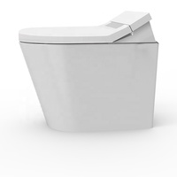 Siège de toilette intelligent électronique deux pièces pour l'entrée de la maison, abordable, avec fonction bidet