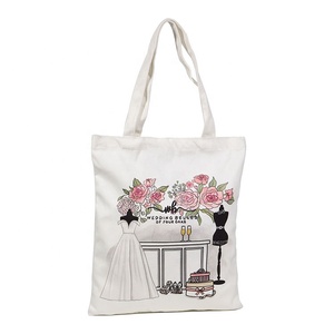 Sac fourre-tout promotionnel personnalisé avec logo, sac de shopping en coton écologique avec poche - Product Image 6