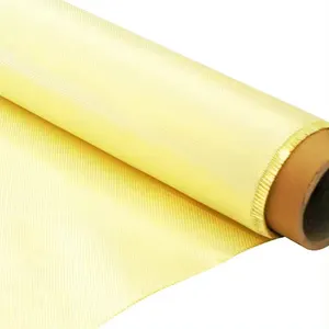 Tecido de alta resistência 1000D 200gsm 240gsm 1414 Aramid para colete tecido Kevlars Tecido Aramid