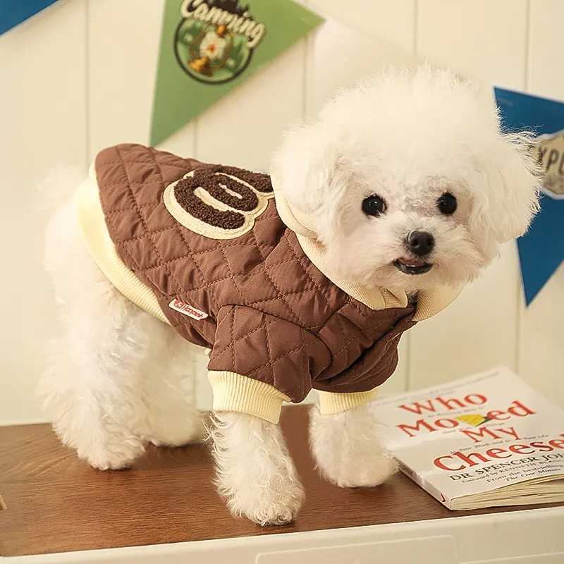 Hoopet Designer Dog Winter Coats Comfortable Warm French Bulldog Poodle Pomeranian Yorkshire West Highland