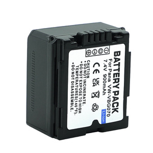 Batería VW-VBG070 900mAh VBG130 VBG260 para Videocámaras Panasonic Serie CE con Certificación RoHS, Venta al Por Mayor, Garantía de 12 Meses - Product Image 4
