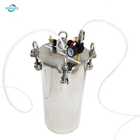 Réservoir sous pression pneumatique en acier inoxydable Réservoir hydropneumatique Récipients à pression Colle baril sous pression