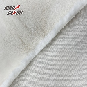 Kingcason Sang Trọng Trung Quốc Vải Bán Buôn Giả Lông Thỏ Vải Tùy Chỉnh Màu Sắc Dài Cọc Lông Thú Vải Mềm Dài Cọc Lông Thú Giả Vải - Product Image 4