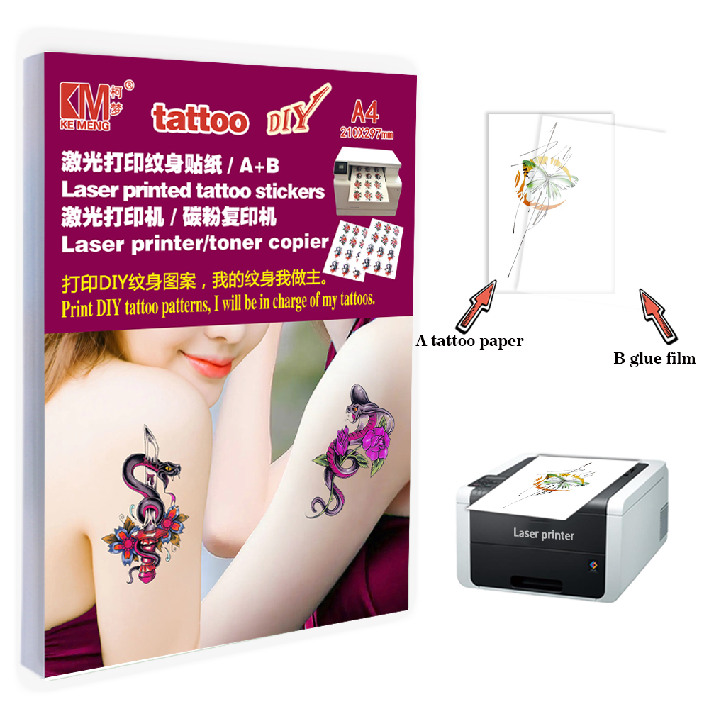 Laser Print Tattoo Paper