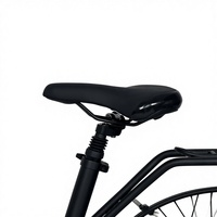 Vélo électrique 27,5 pouces, batterie lithium 48V 15Ah, moteur puissant, frein à disque mécanique 7 vitesses, écran LCD personnalisé