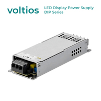 Fuente de Alimentación Conmutada AC-DC de 200W 5V 40A, Entrada de 90-264V, 89% de Eficiencia, Rango de Temperatura Amplio de -40 a 80°C para Pantallas LED