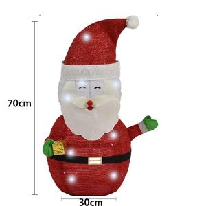 Décoration de Noël transfrontalière, bonhomme de neige lumineux pliable 1,2-1,8 m, modèle XR pour événements et fêtes sur le thème de Noël - Product Image 6