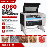 Machine de découpe laser de bureau 4060, graveur laser CO2 50W 60W 80W 100W 130W 150W