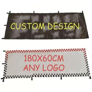 Banderoles JDM Nobori japonaises personnalisées de haute qualité, imprimées sur tissu polyester, avec logo, pour promotions - Product Image 2