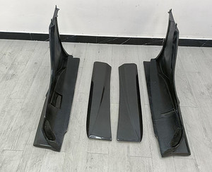 675lt phong cách sợi carbon bên váy cho McLaren MP4-12C 650S Side Bumper mở rộng môi - Product Image 4