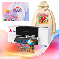 Impresora DTF Sunika con IA, sin PC, escaneo QR, agitación automática de tinta blanca, circulación, cortador integrado para tiendas emergentes