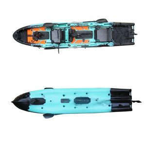 Kayak de pêche Vicking, nouvelle arrivée, 14 pieds (4,2 m), 2 places, coque en HDPE, plastique, sports nautiques. - Product Image 3