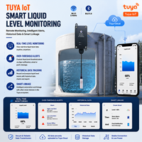 Transmisor de Nivel Inalámbrico Tuya Smart Wi-Fi/BLE 5.0, Salida Dual de 4-20 mA, Sensor de Presión Sumergible de Alta Precisión IP68 para Agua y Aceite