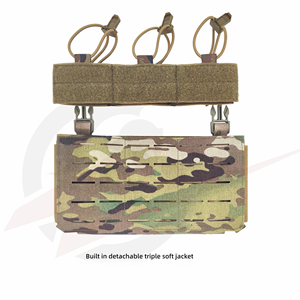 PaF-019 Portacargadores Triple Estilo LBT Táctico <span class=keywords><strong>Multicam</strong></span> 500D Molle, Corte Láser, Otros Productos de Caza - Product Image 5
