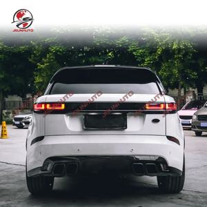 Pare-chocs de voiture L560 <span class=keywords><strong>Velar</strong></span> 2020 Conversion Refit <span class=keywords><strong>SVA</strong></span> Style Pare-chocs avant arrière Embouts d'échappement Partie pour Land Rover <span class=keywords><strong>Velar</strong></span> <span class=keywords><strong>SVA</strong></span> Body Kit - Product Image 4