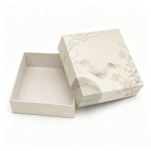 Cajas de Regalo Rígidas de Primera Calidad con Impresión de Logotipo, Cajas de Cartón de Papel Reciclado, Embalaje Personalizado de Fábrica al por Mayor - Product Image 2
