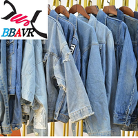 Vestes en jean d'occasion de Dubaï, vêtements usagés en balles, balles de vêtements de seconde main du Royaume-Uni 45kg-50kg