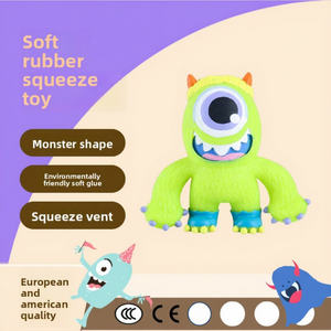 Juguete Antiestrés <span class=keywords><strong>de</strong></span> <span class=keywords><strong>Monstruo</strong></span> Divertido y Adorable <span class=keywords><strong>de</strong></span> TPR, Juguete <span class=keywords><strong>de</strong></span> Apretar para Niños, Rompecabezas <span class=keywords><strong>de</strong></span> Estiramiento para Jóvenes <span class=keywords><strong>de</strong></span> 7 a 14 Años - Product Image 4