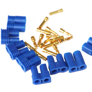 ขั้วต่อ Amass <span class=keywords><strong>EC2</strong></span>, ปลั๊กกล้วยชุบทอง 2 มม. 15A สำหรับของเล่นและโมเดล RC, บริการ OEM จากโรงงานโดยตรง - Product Image 1