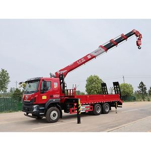Camion-grue Liuzhou Chenglong H5 6*4 équipé d'une grue à flèche droite Changxing de 12 tonnes avec échelle - Product Image 5