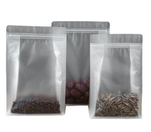 8 lato Trasparente Stand Up PET VMPET PE Materiale Trasparente Borse Otto Lati di Tenuta di Plastica di Imballaggio Flessibile - Product Image 2