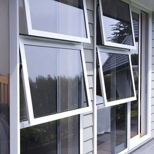 Thiết kế mới đôi kính cường lực nhôm mái hiên cửa sổ ngoài trời dọc Nhôm hàng đầu TREO CỬA SỔ - Product Image 1