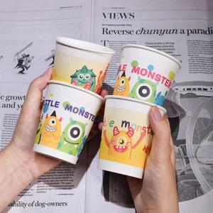 Petits gobelets en papier personnalisés de 2,5 oz pour crème glacée, yaourt, café, vasos de papel pour emballages alimentaires, gâteaux et collations - Product Image 2