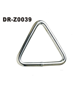 Anneau triangulaire soudé en acier galvanisé / acier inoxydable - Product Image 2