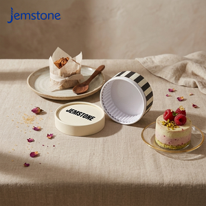 Custom Design Eco Food Grade Round Cardboard <b>Gift</b> <b>Box</b> Chocolate Cookies Cheesecake Paper Tube for Bakery Cylinder Packaging - Product Image 2