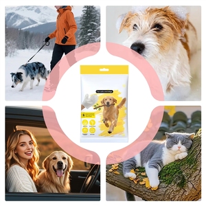 Vente en gros usine Nouveauté : Lingettes nettoyantes pour les yeux des animaux, naturelles, biologiques, écologiques et douces, pour l'élimination des taches de larmes, pour chiens et chats, soin du visage - Product Image 5