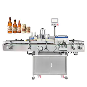 YM510 zip-top cans labeller 300ml 500ml 750ml can beer labeling machine