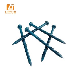 <span class=keywords><strong>Vis</strong></span> métrique M8/M12 C1022A à <span class=keywords><strong>tête</strong></span> <span class=keywords><strong>hexagonale</strong></span>, autotaraudeuse, pour fixation <span class=keywords><strong>béton</strong></span> et maçonnerie, galvanisée, pour 25mm 40mm - Product Image 4