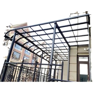<span class=keywords><strong>Auvent</strong></span> de balcon <span class=keywords><strong>extérieur</strong></span>, toit en polycarbonate résistant aux UV - Product Image 2