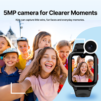 Reloj Inteligente LAGENIO K9 para Niños con GPS, Cámara, Videollamadas, Respuesta a Llamadas, 1G+8GB de Memoria, Android, Pantalla AMOLED Cuadrada, IP68, 4G